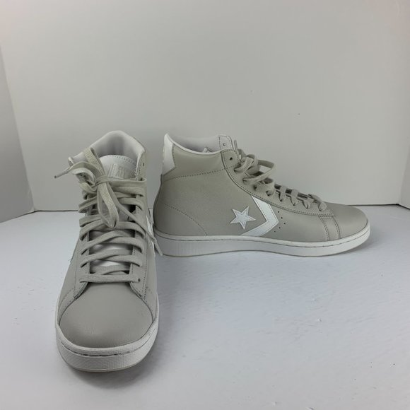 Converse Pro Leather Grey Suede White One Star - Picture 9 of 12